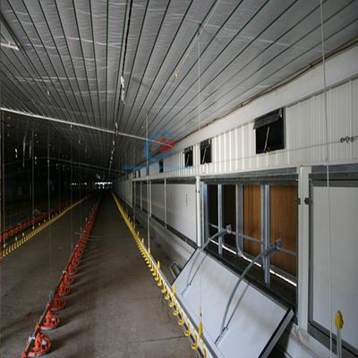 Geflügelfarmen Stahlkonstruktionen, Q235 Q345 Stahl Rinderhäuser