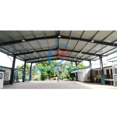 Moderne, vorgefertigte Metall-Dachhalter, Raumrahmen Stahlbau Basketballplatz