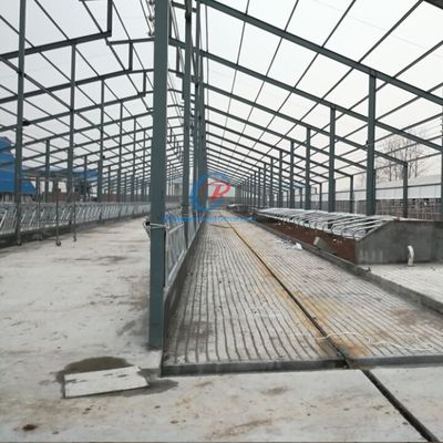 Leichte Stahlkonstruktion Bauernhof Schuppen, vorgefertigtes Metallschuppenhaus