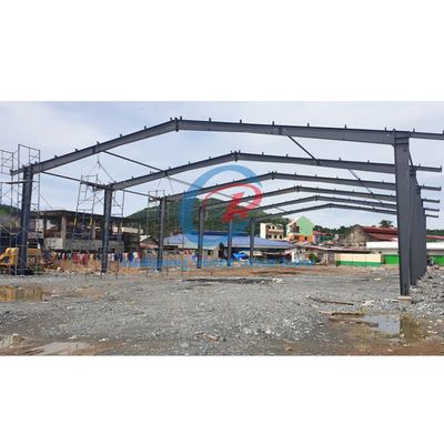 Starker vorgefertigter Stahl Basketballplatz Wetterbeständige Stahl-Sporthalle