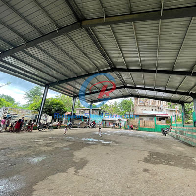 Außensporthalle aus Fertigwerk aus Metall, Turnhalle aus Fertigwerk aus Metall