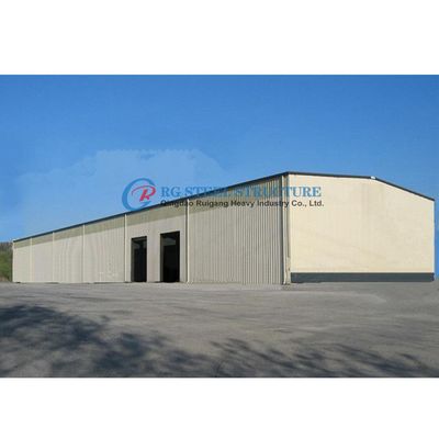 Modernes Stahllagergebäude, vorgefertigte Stahlkonstruktion des Lagerhauses
