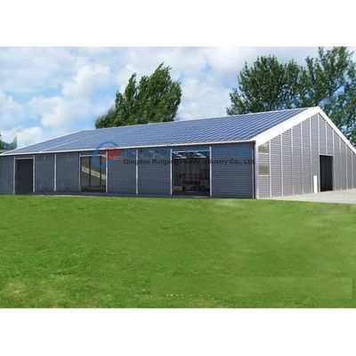 Prefab-Werkstatt für lackierte / galvanisierte Stahlkonstruktionen mit Präzisionstechnik
