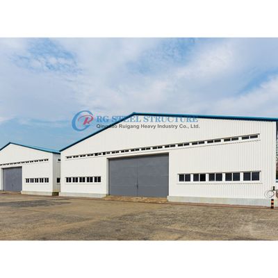 Nachhaltiges Stahlrahmen-Industriegebäude, Workshop für moderne Stahlrahmenstrukturen