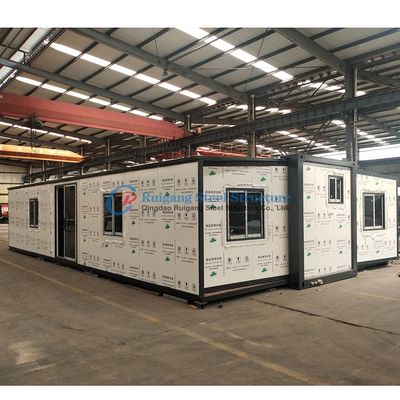 Modernes 20 Fuß erweiterbares Containerhaus Vorgefertigtes Büro Containerhaus mit 1 Schlafzimmer