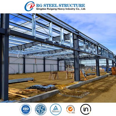 Stahlkonstruktion Metallkonstruktion Fertigbau Metallindustriegebäude für Lager/Werkstatt/Büro