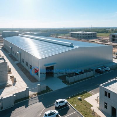 Schnellmontage Stahlkonstruktion Lagerhaus Gebäude mit optimiertem Layout für Logistikvertriebszentren