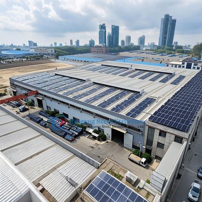 Stahlkonstruktionsgebäude für Lager, Metallwerkstätten und Fabriken, Leichtbau