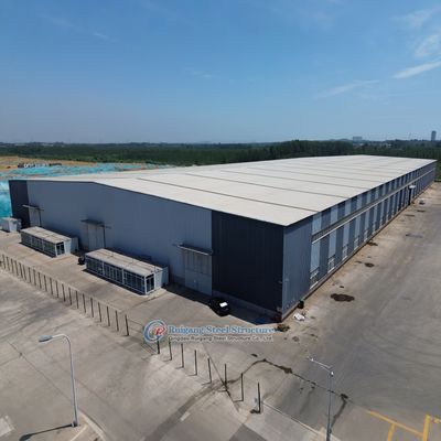 Modulare Stahlkonstruktionshalle, anpassbar, leicht, langlebig