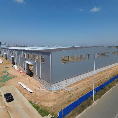 Spezielles Stahlkonstruktionslager mit durchscheinenden Platten für natürliche Beleuchtung