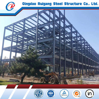 Stahlrahmengestaltung Vorgefertigtes mehrstöckiges Industriebauen aus Stahl