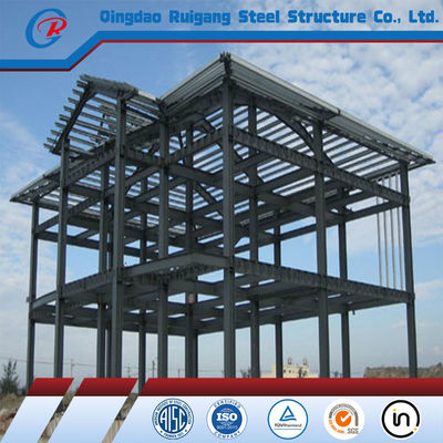 Vorgefertigte isolierte Metallstruktur Multi 3 Etagen Geschoss Sandwichplatten-Hausbau