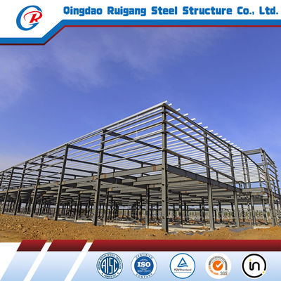 Mehrstöckiges Fertigteil-Lagerhaus in Stahlkonstruktion, 3-stöckiges Fertigteilgebäude