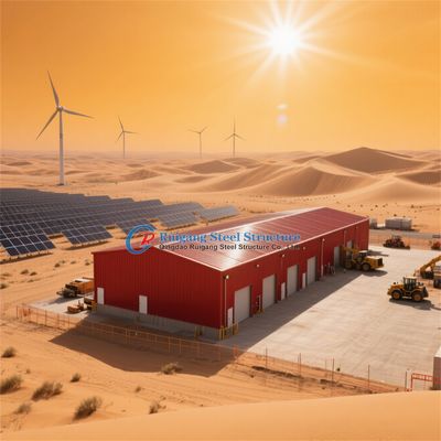 Vorgefertigte Stahlkonstruktion Lagerhaus Lagerhaus für industrielle Fabriken