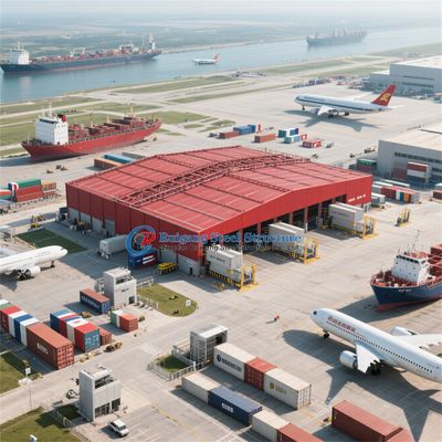 Fertigteil-Schuppen Stahlkonstruktion Metall-Werkstatt Gebäude Lager