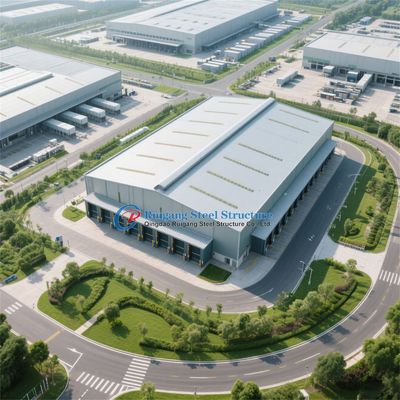 Stahlkonstruktionsgebäude für industrielle Fabrikwerkstatt Lagerhalle